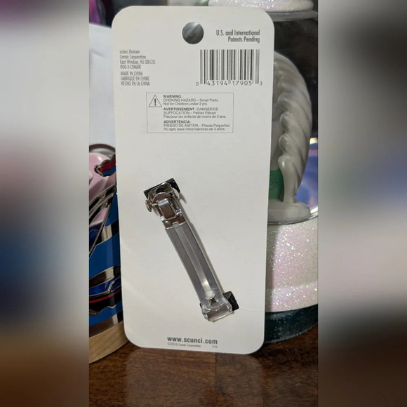 SCUNCI BOW BARRETTE (New) - Picture 2 of 2